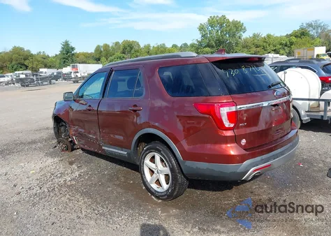 2016 Ford Explorer Xlt z USA, uszkodzony, nr VIN 1FM5K8D86GGD11492
